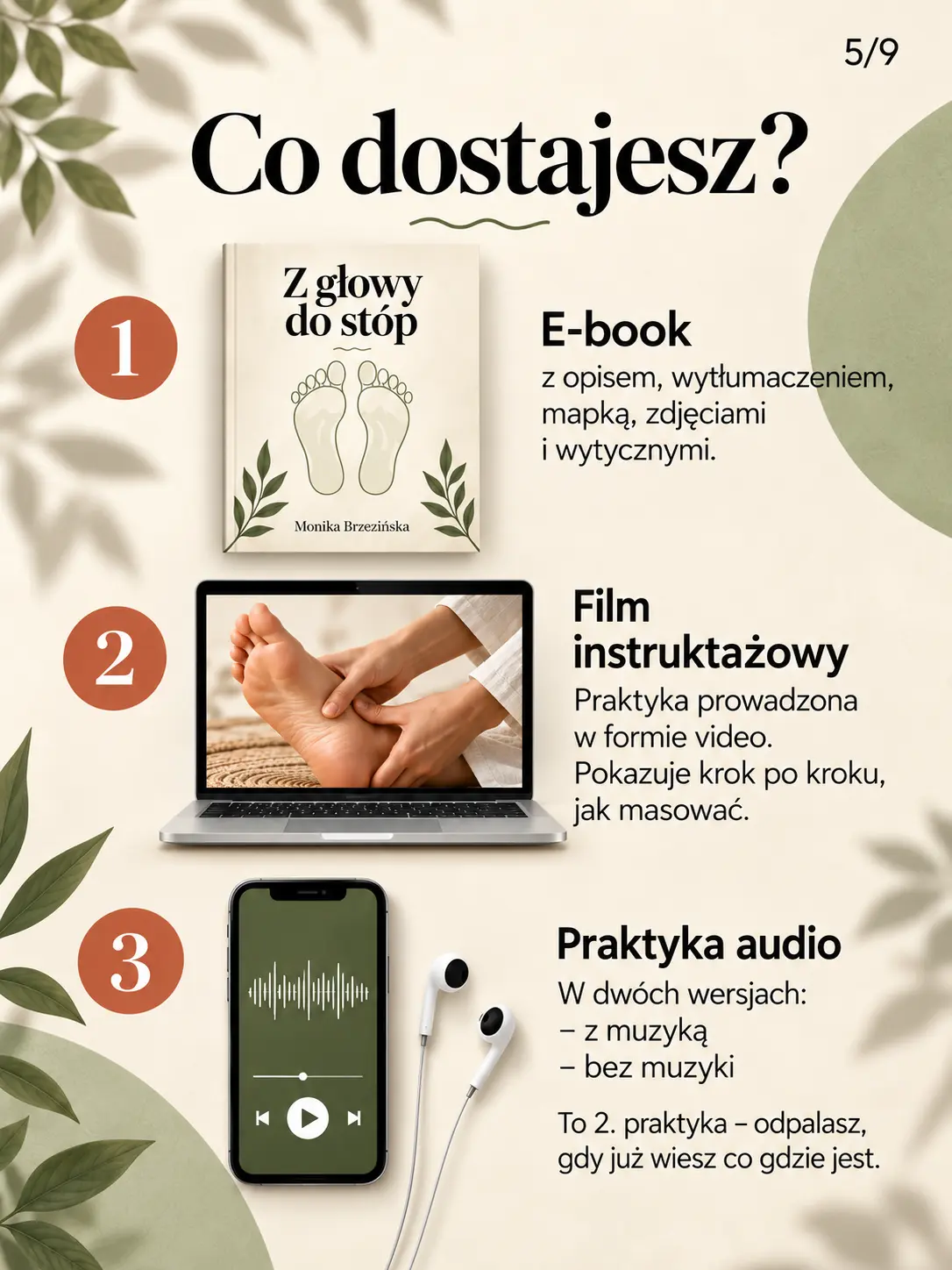 Materiały do samodzielnej pracy z refleksologią